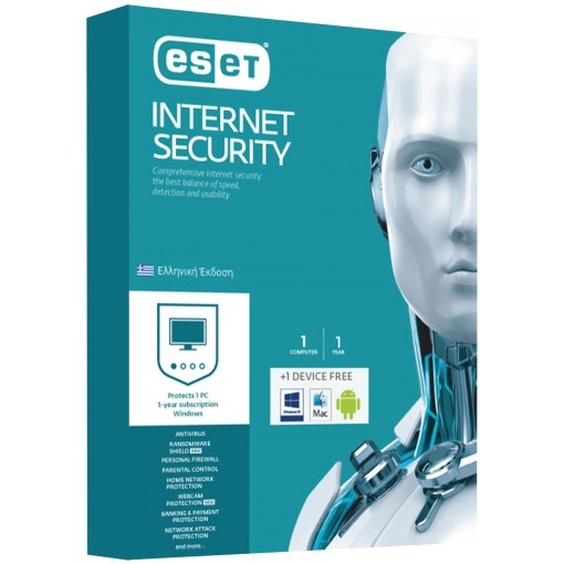 ESET Internet Security v2020 1L/1Y/1F