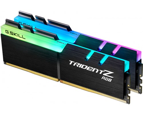 RAM GSkill Trident Z RGB F4-3200C16D-16GTZR 16GB-DDR4-3200MHZ-CL16-PC4-25600-XMP2-RGB-Lifetime