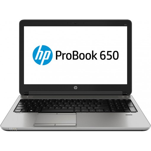Refurbished Notebook Hewlett-Packard Probook 650 G1 15.6" HD-i5-4200M-8GB-256GB SSD-HD4600-DVDRW-FreeDos-1Y