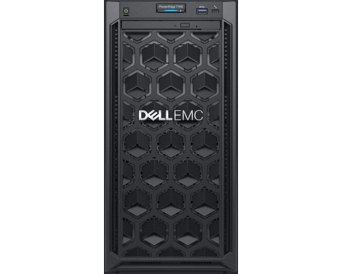 Server Dell PowerEdge T140 Tower-Xeon E-2126G-16GB-2x1TB SATA HDD-PERC H330-UHD-P630-DVDRW-1 PSU-FreeDos-5Y